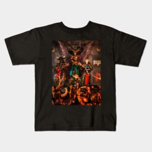 Action Figure Band 5 Kids T-Shirt